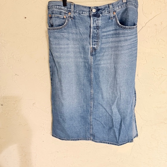 Levi’s Side Slit Skirt sz.33 - Picture 3 of 7